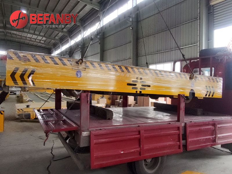 南京20T無(wú)軌電動(dòng)平車發(fā)車