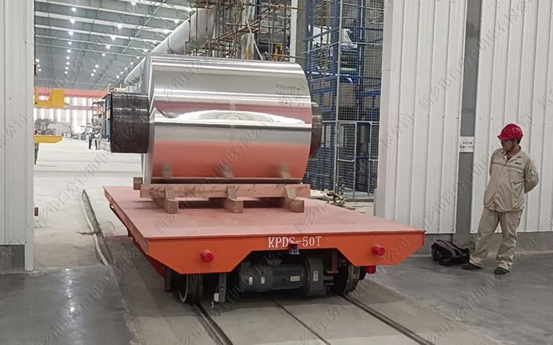 低壓軌道電動(dòng)平車取電方式解析